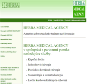 Tablet Screenshot of agency.herba.sk