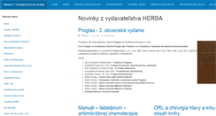 Desktop Screenshot of knihy.herba.sk