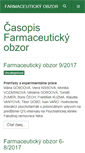 Mobile Screenshot of farmaceuticky.herba.sk